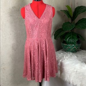 DIANA CORDED LACE A-LINE DRESS Large